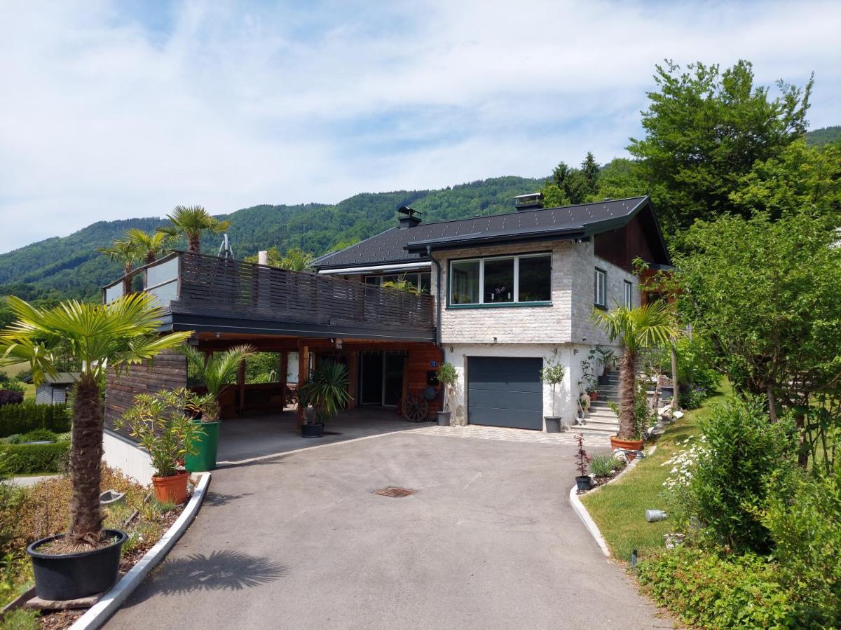 Ferienhaus Goldener Anker Unterach Am Attersee Exterior foto