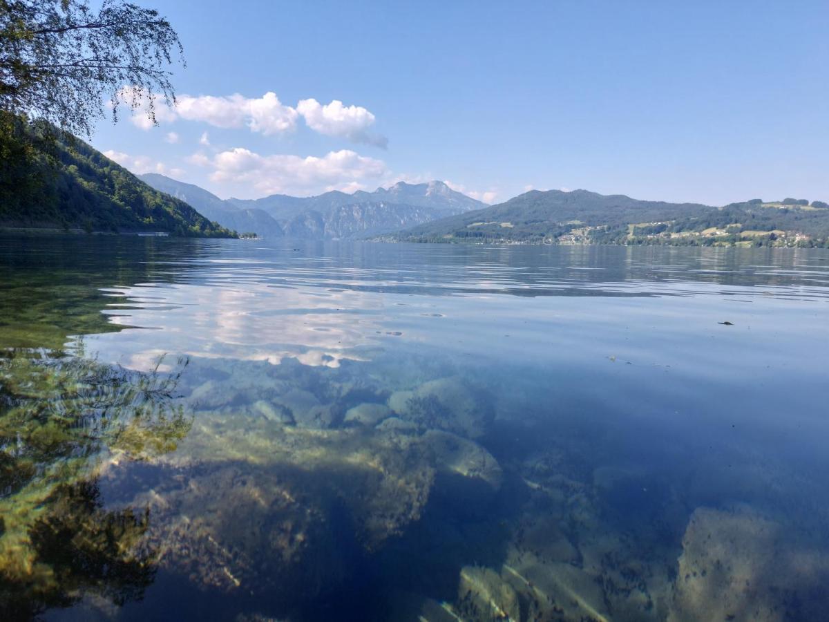 Ferienhaus Goldener Anker Unterach Am Attersee Exterior foto